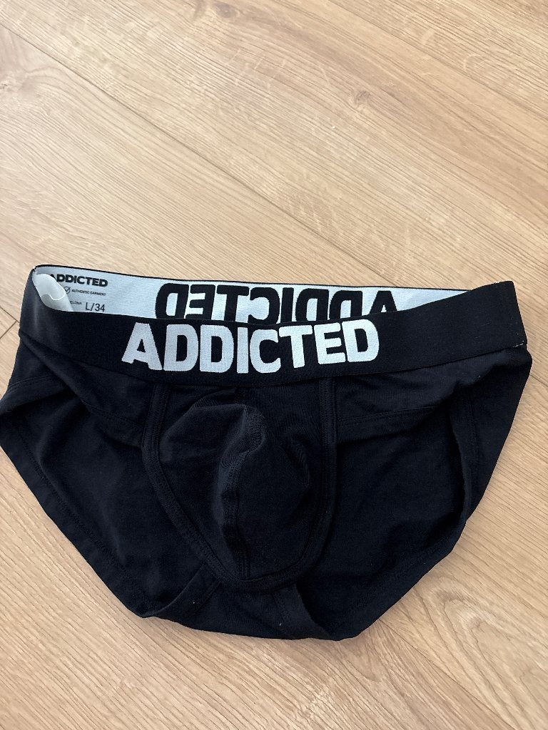 Addicted slip zwart L, Kleding | Heren, Ophalen of Verzenden, Zwart, Addicted, Slip