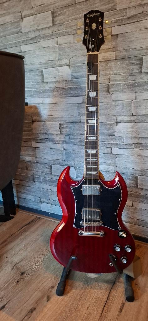 Epiphone SG, Ophalen of Verzenden, Zo goed als nieuw, Solid body, Epiphone
