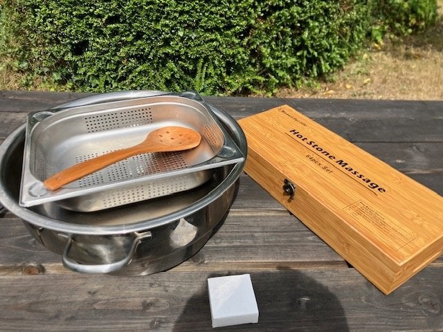 hotstone set (uitgebreid), Ophalen of Verzenden, Zo goed als nieuw, Hotstone