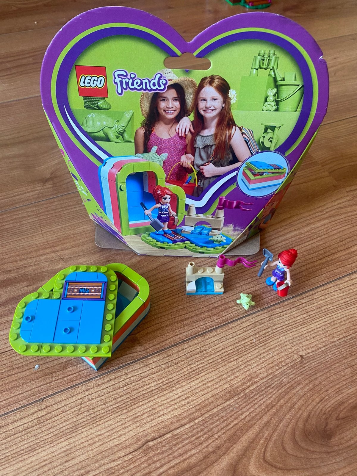 Lego Friends Mia's Hartje - Complete Set, Lego, Friends, Ophalen of Verzenden, Zo goed als nieuw