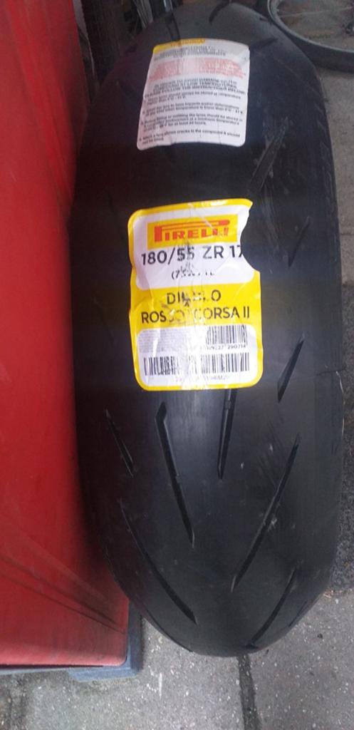 Pirelli Diablo Rosso ii 180 55 zr17 (73w), Motoren, Ophalen