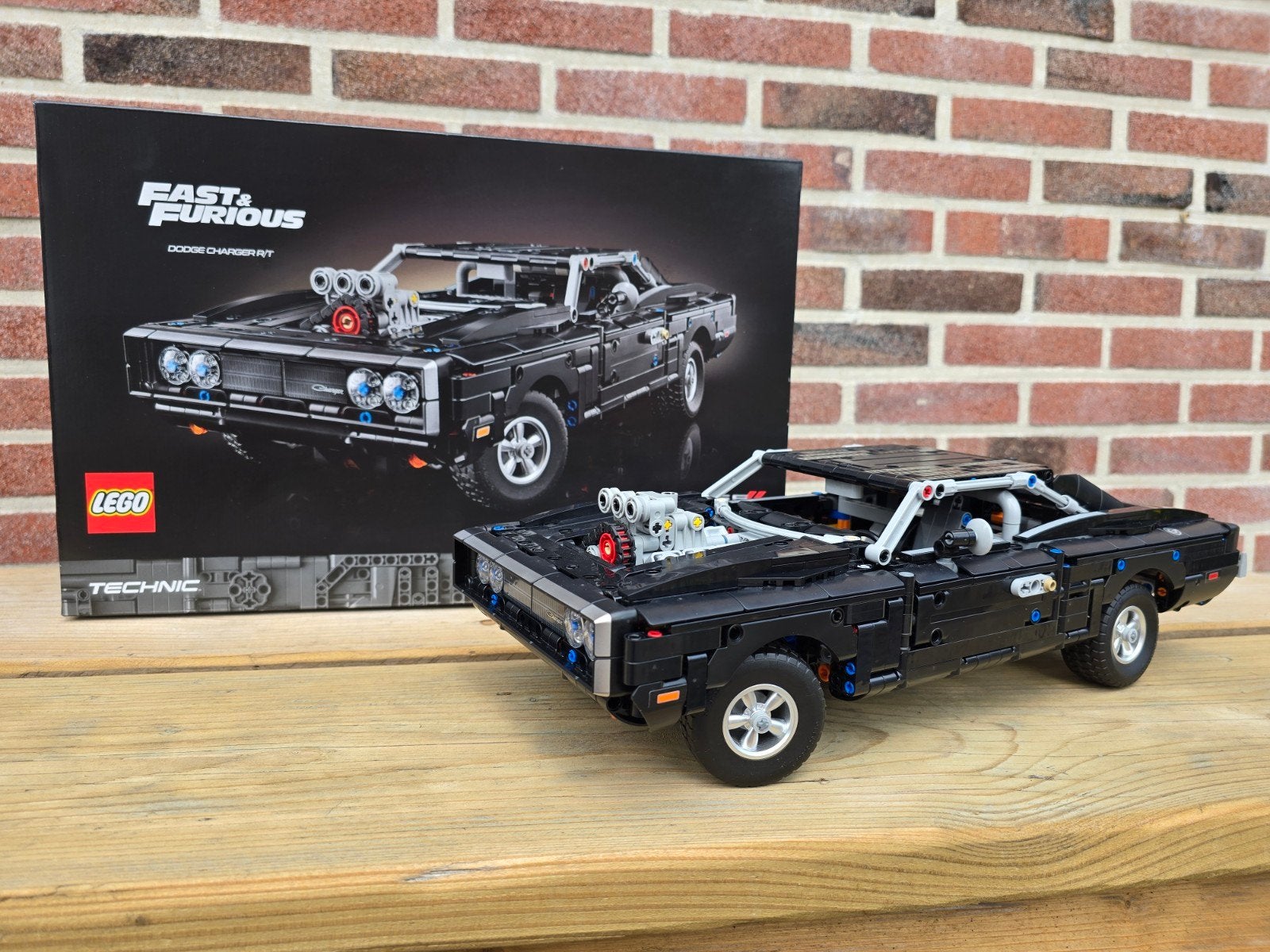 LEGO Technic Dodge Charger Fast & Furious (42111), Ophalen of Verzenden, Zo goed als nieuw