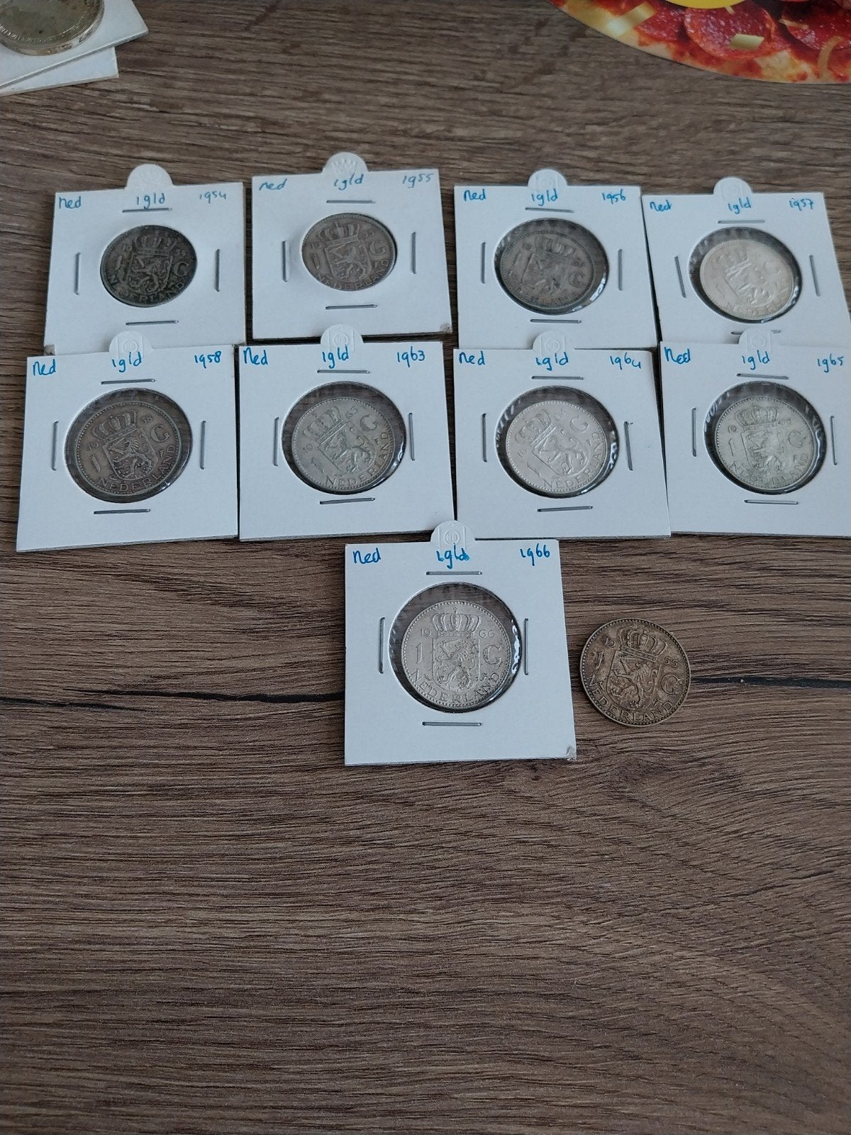 Collectie Nederlandse Guldens (1954-1966), Postzegels en Munten, Munten | Nederland, Ophalen of Verzenden, 1 gulden