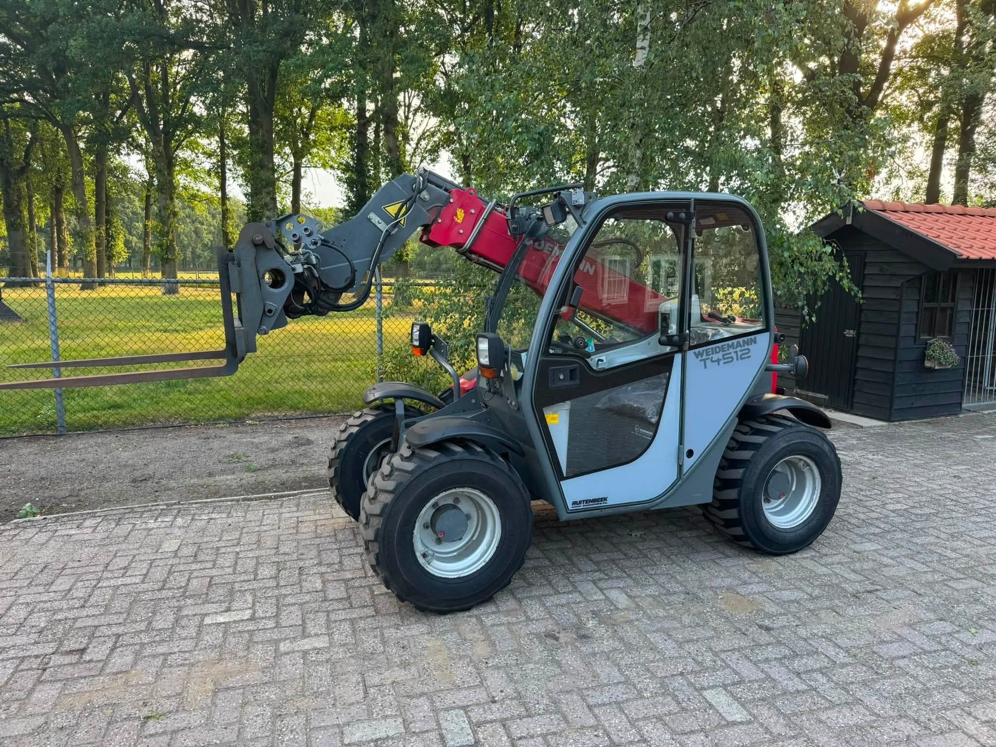 Weidemann T4512 Verreiker shovel (bj 2014), Verreiker
