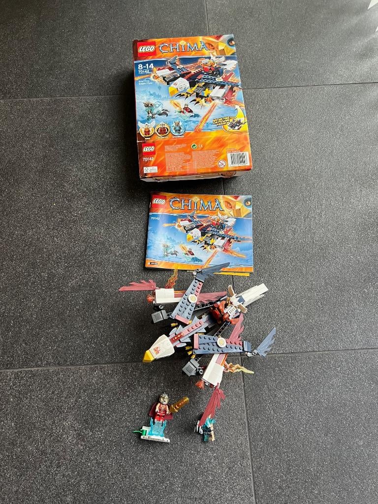 lego chima 70142, Ophalen, Zo goed als nieuw