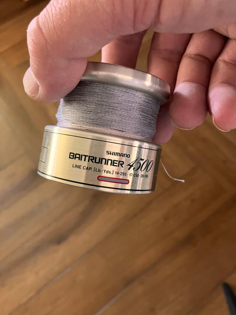 Shimano 4500 reserve spoel, Watersport en Boten, Ophalen of Verzenden, Zo goed als nieuw, Molen