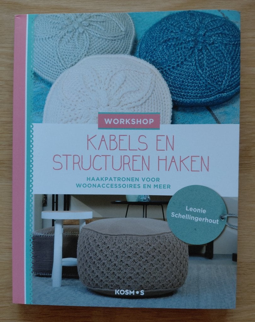 Boek: Workshop Kabels en structuren haken, Boeken, Breien en Haken, Nieuw, Leonie Schellingerhout, Ophalen of Verzenden