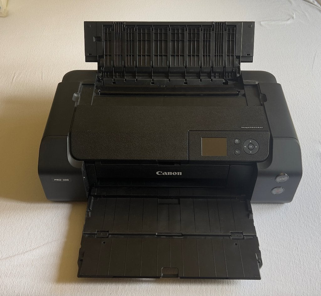 Te koop: Canon A3+ PRO-300 fotoprinter, Draadloos, Gebruikt, Fotoprinter, Kleur printen