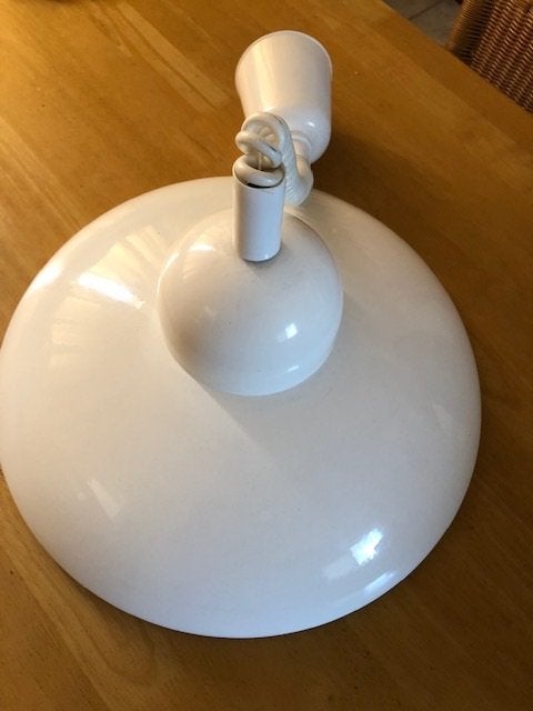Te koop uittrekbare plafondlamp, Ophalen, Gebruikt, Hanglamp, E27 (groot)