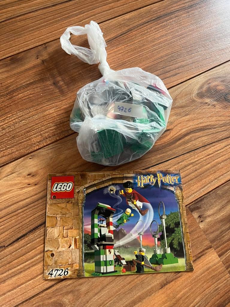 Lego Harry Potter 4726 Zwerkbal Zwerkbaltraining compleet, Ophalen of Verzenden, Zo goed als nieuw, Complete set, Lego