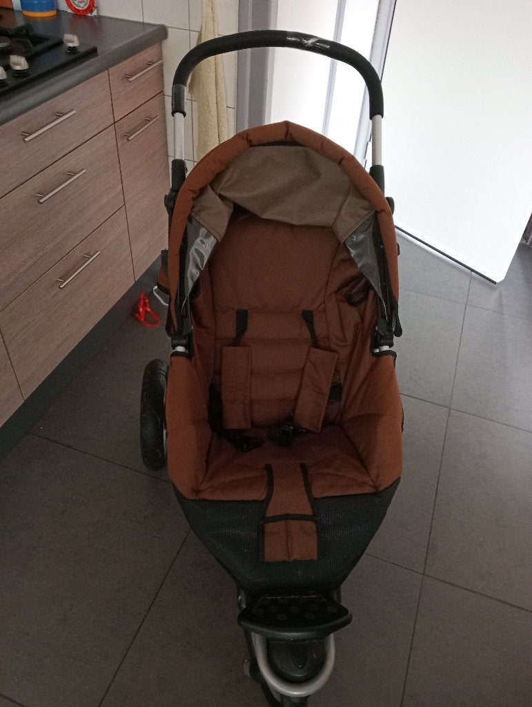 Kinderwagen, Gebruikt, Verstelbare duwstang, Combiwagen, Ophalen