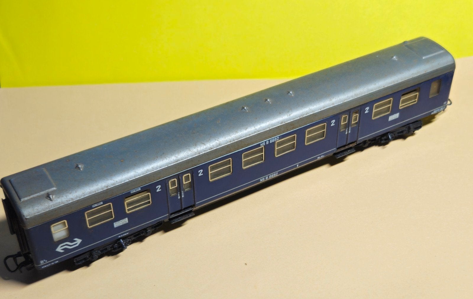 NS personenwagon, Ophalen of Verzenden, Gelijkstroom, Wagon, NS