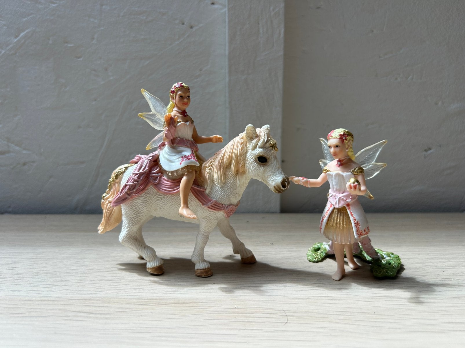 Schleich bayala elfen, Ophalen of Verzenden, Zo goed als nieuw, Paard, Beeldje of Figuurtje