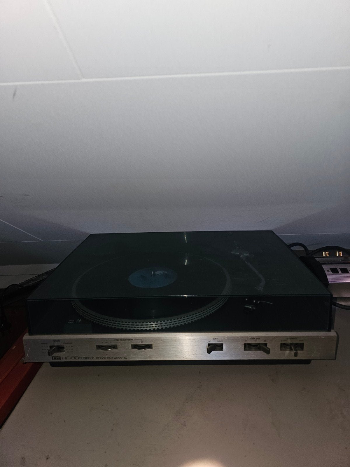 itt 8012 direct drive Platenspeler, Gebruikt, Automatisch, Ophalen of Verzenden, Platenspeler