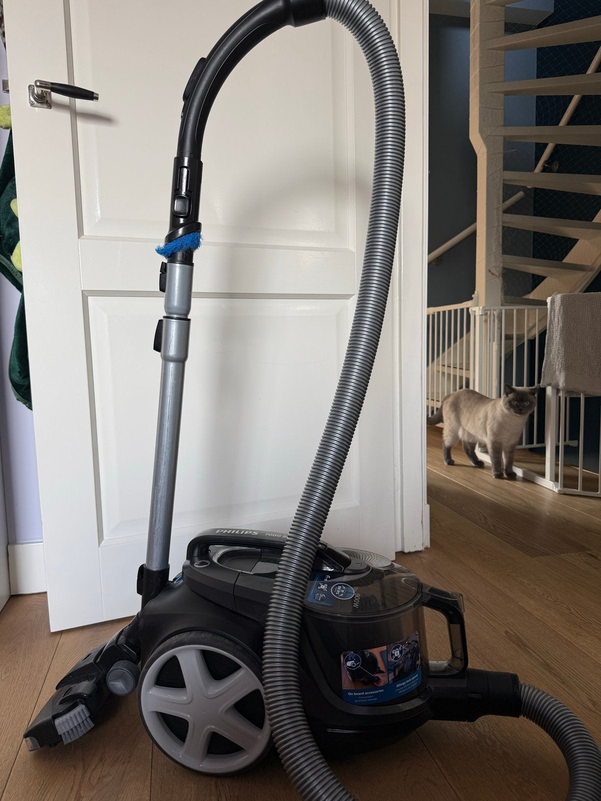 Philips 7000 series 900W stofzuiger - Gebruikt, goede staat, Ophalen, Gebruikt, Philips, Sledestofzuiger