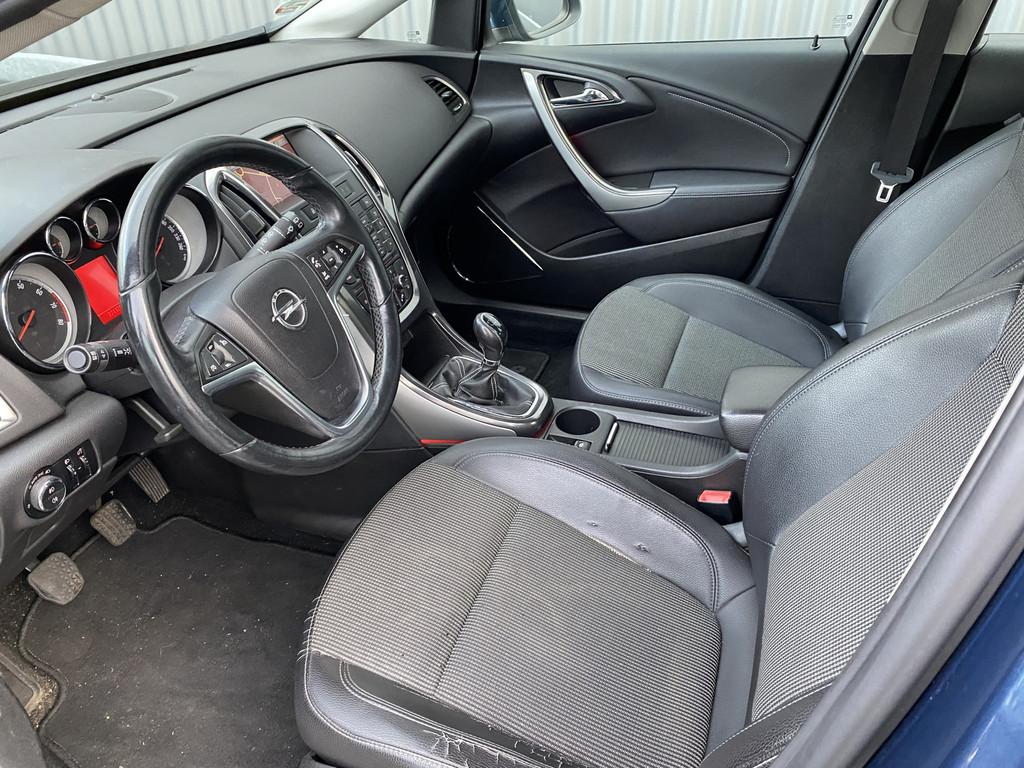 Opel Astra 1.4 Turbo Cosmo 5-Drs, Navi, Leer/Stof, CC, PDC,, Voorwielaandrijving, Gebruikt, 680 kg, 4 cilinders