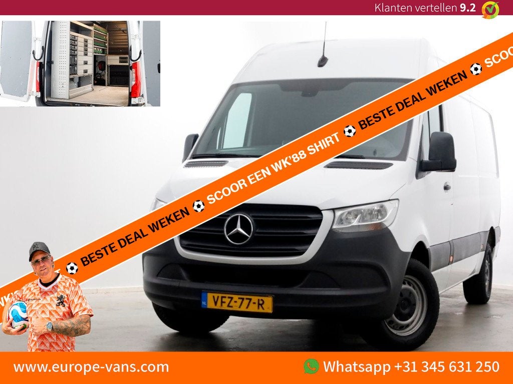 Mercedes-Benz Sprinter 311 CDI 115pk E6 RWD L2H2 7G Automaat, Auto's, Achterwielaandrijving, Gebruikt, Euro 6, 4 cilinders