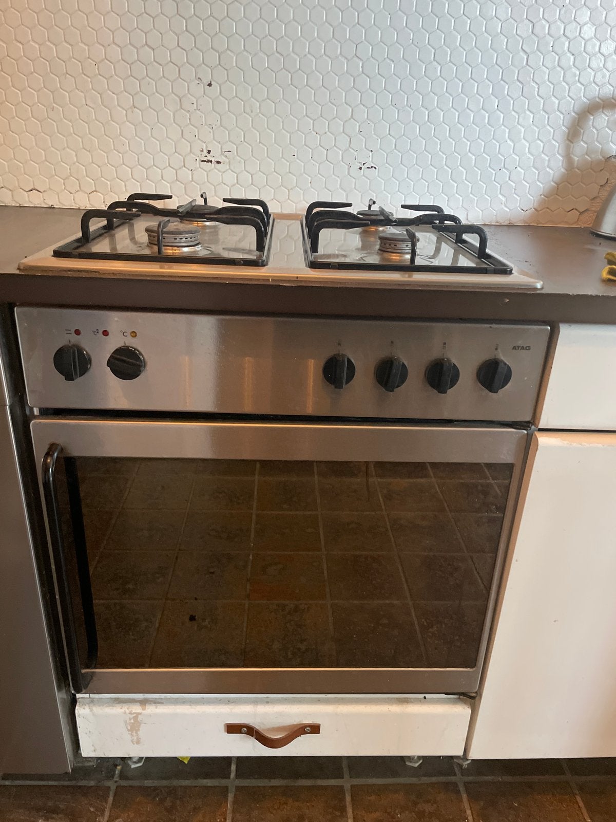 ATAG Inbouw Oven met Gasfornuis - Gebruikt, Ophalen, Gebruikt, Oven, 60 cm of meer