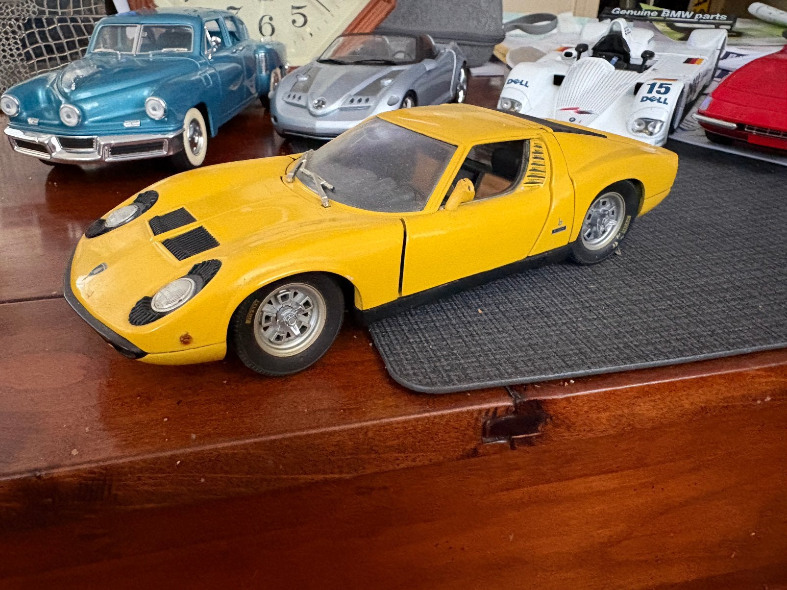 Lamborghini.  Miura.                ANSON, Hobby en Vrije tijd, Ophalen of Verzenden, Zo goed als nieuw, Bburago