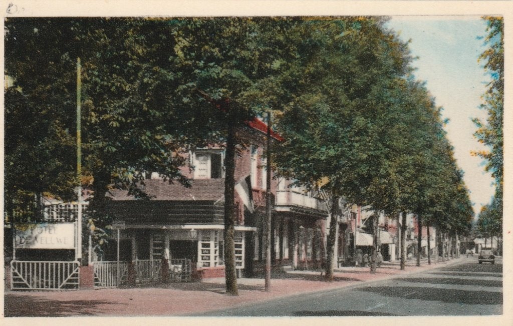 lunteren- dorpsstraat, Ophalen of Verzenden, 1940 tot 1960, Gelderland