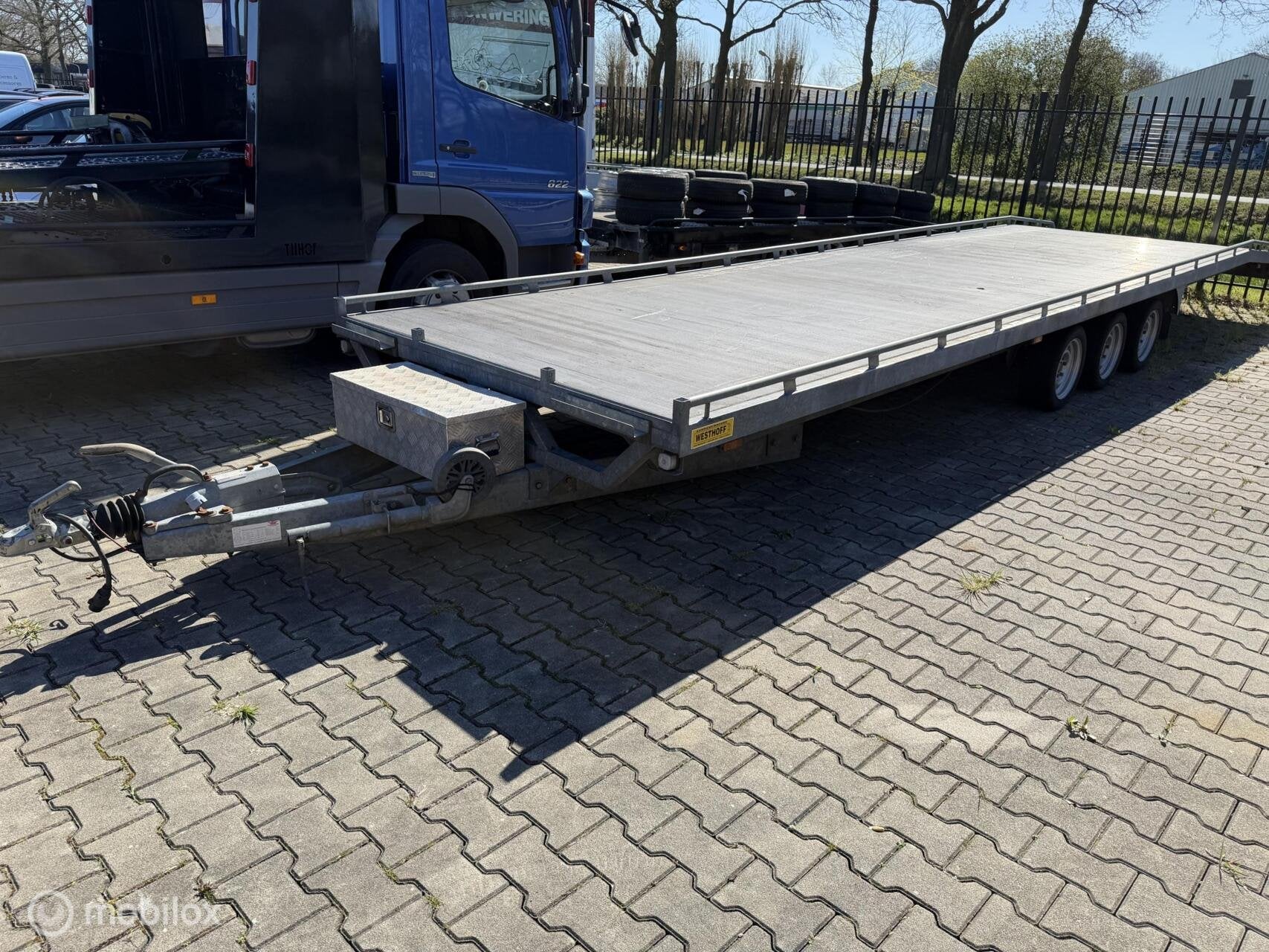 witte smit raalte nl aanhanger goed onderhouden nieuwe bande, Gebruikt