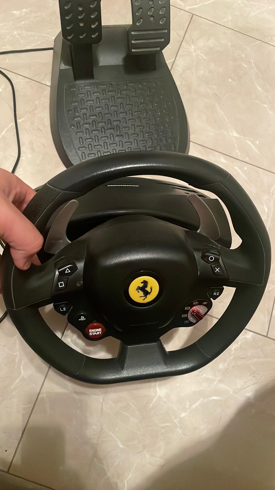 Thrustmaster t80 racestuur te koop, Ophalen of Verzenden, Zo goed als nieuw, Stuurtje of Sportattribuut