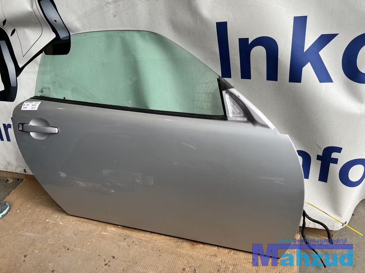 MERCEDES SLK R170 GRIJS 744 Rechts deur portier, Auto-onderdelen, Gebruikt, Mercedes-Benz AG, Deur, Mercedes-Benz