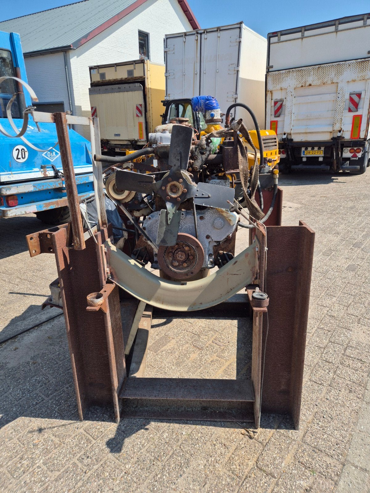 DAF 6 CILINDER DIESELMOTOR ook voor boot, Ophalen, Gebruikt, DAF, Motor en Toebehoren