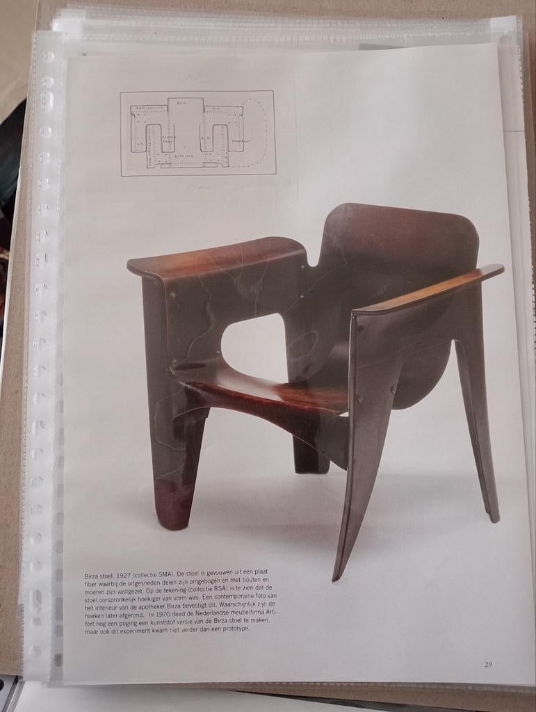Gerrit Rietveld artikel knipsel archief 48 pagina's, Ophalen of Verzenden