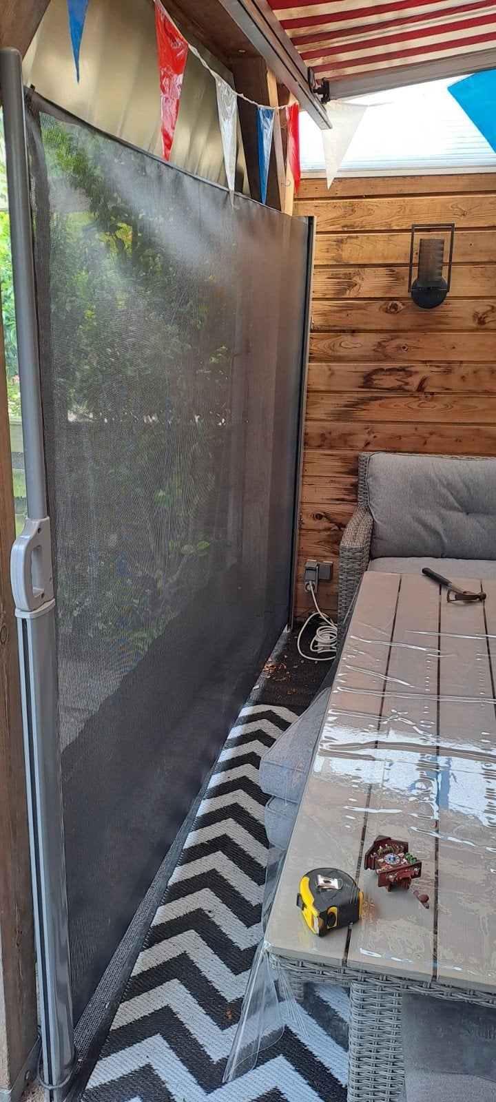 WINDSCHERM OPROLBAAR, Ophalen