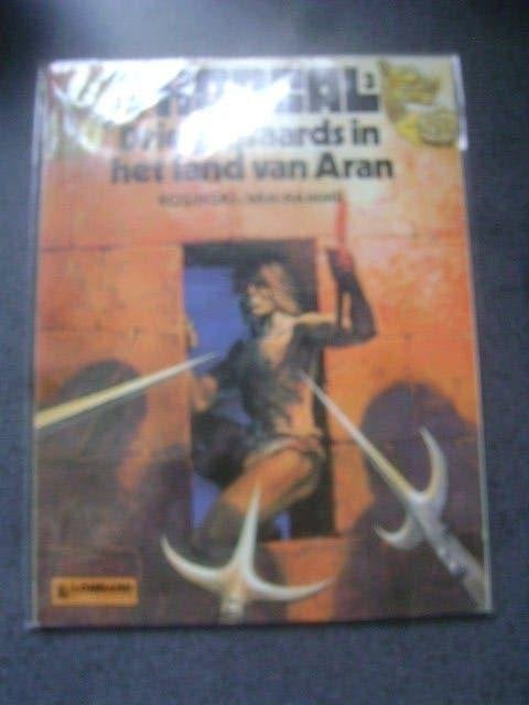 thorgal 3--drie grijsaards in het land van aran uit 1981, Eén stripboek, Ophalen of Verzenden, Zo goed als nieuw