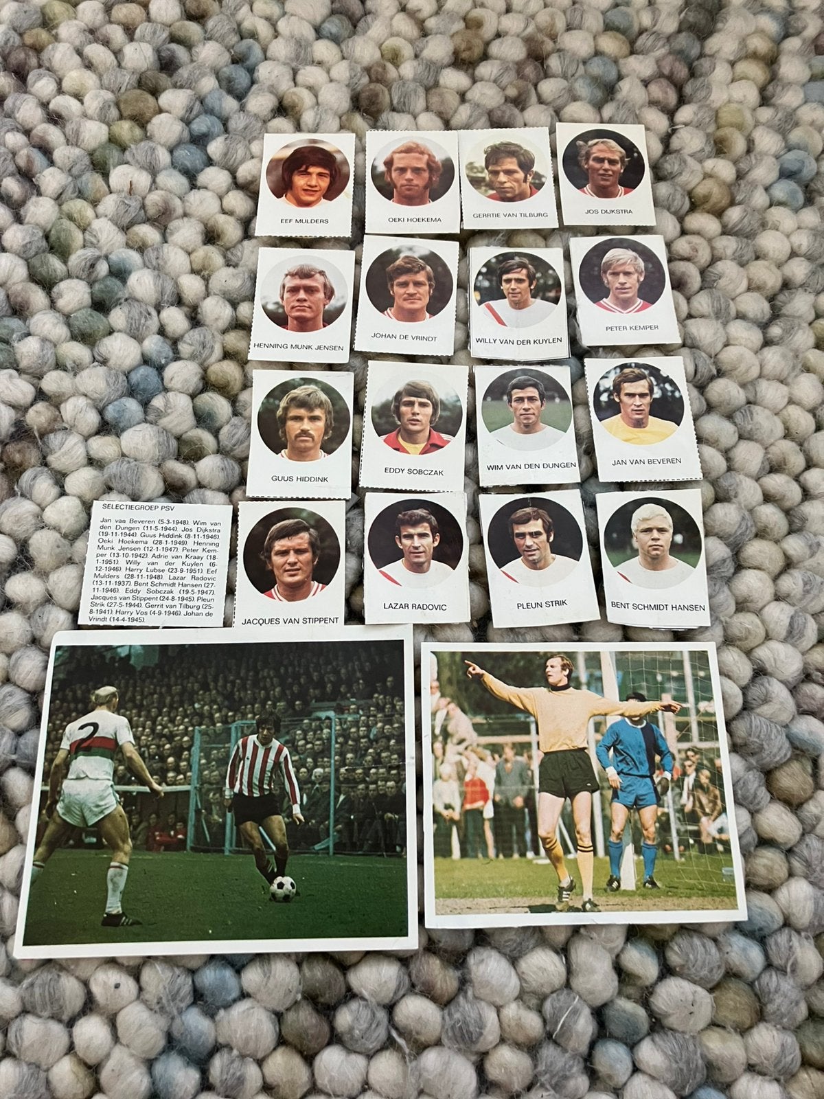 Psv 1-0 panini 1971-1972, Ophalen of Verzenden, Gebruikt