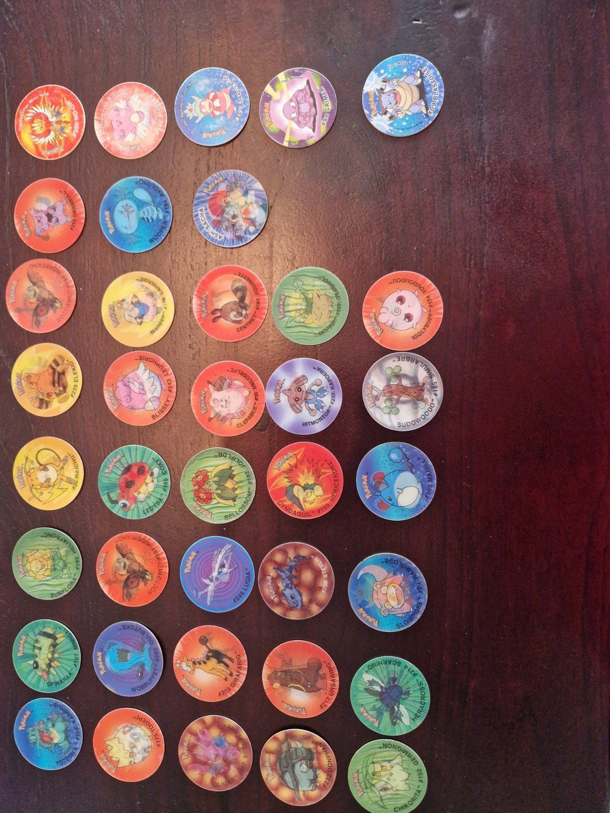 pokemon flippo's, Verzamelen, Ophalen of Verzenden, Losse flippo's