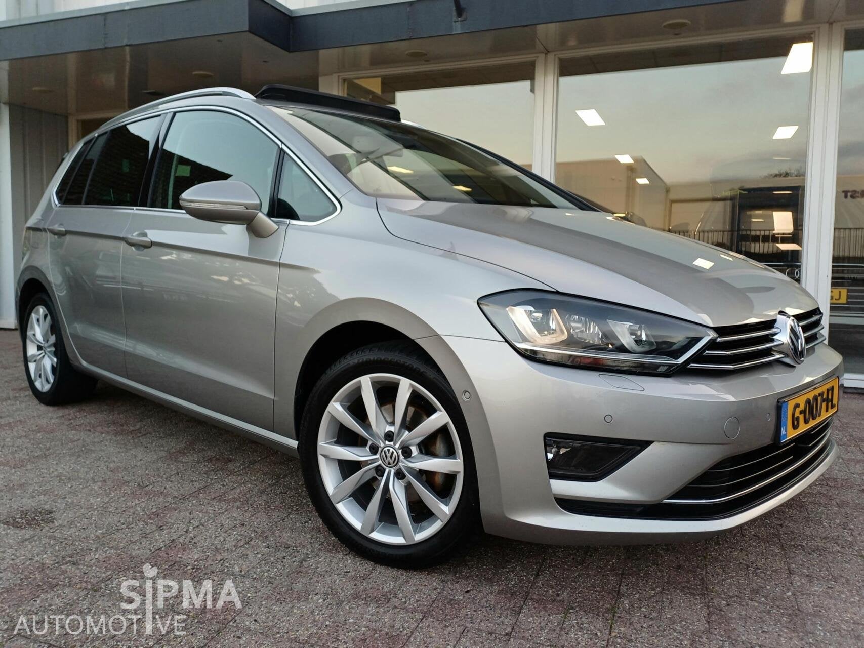 Luxe VW Golf Sportsvan 1.4 TSI Highline/Automaat/17"/125pk, Auto's, Gebruikt, 4 cilinders, 1283 kg, Automatische klimaatregeling