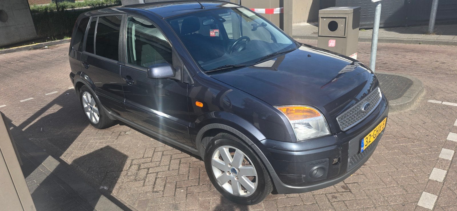 Ford Fusion 1.6 16V AUT 2008 Grijs, Auto's, 1596 cc, 1064 kg, 100 pk, 49 €/maand
