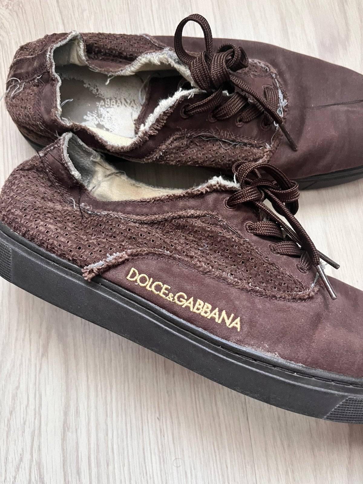 Dolce & Gabbana schoenen origineel!, Kleding | Heren, Schoenen, Bruin, Ophalen of Verzenden, Sneakers of Gympen, Zo goed als nieuw