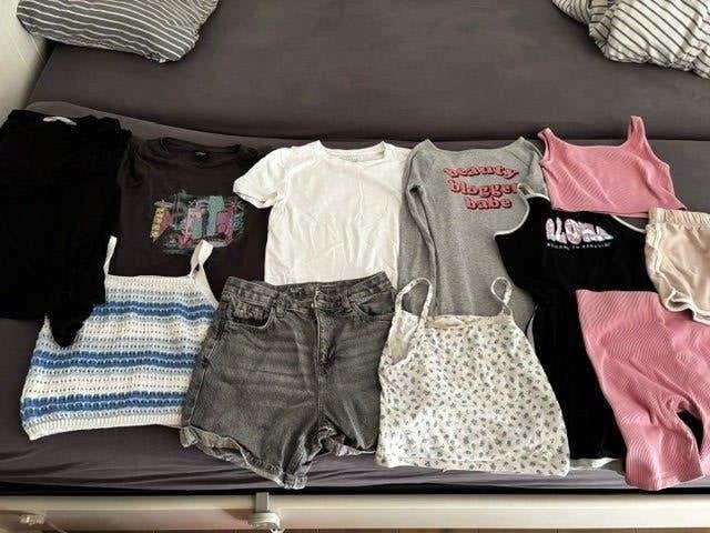 Kleding pakket maat 146-164, Ophalen of Verzenden, Gebruikt, Maat 146