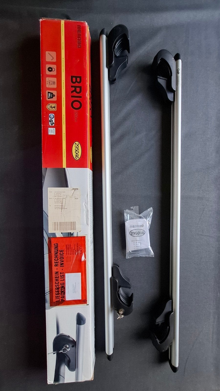 Menabo Brio dakdragers voor open dakrails, Auto diversen, Dakdragers, Ophalen