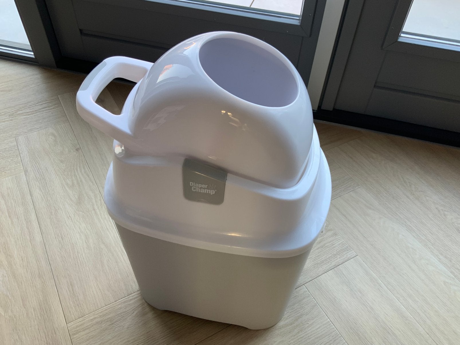 Luier emmer Diaper Champ, Ophalen, Zo goed als nieuw, Luieremmer
