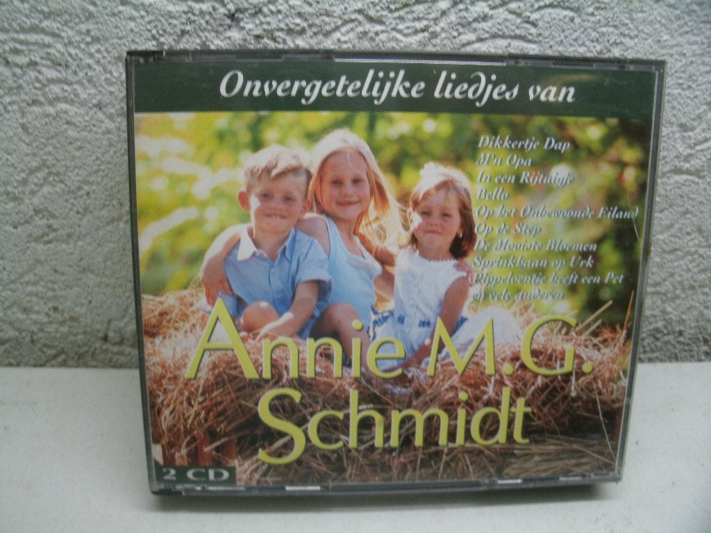 cd 182 annie m.g. schmit onvergetelijke liedjes 2 cd, Ophalen of Verzenden, Zo goed als nieuw, Levenslied of Smartlap