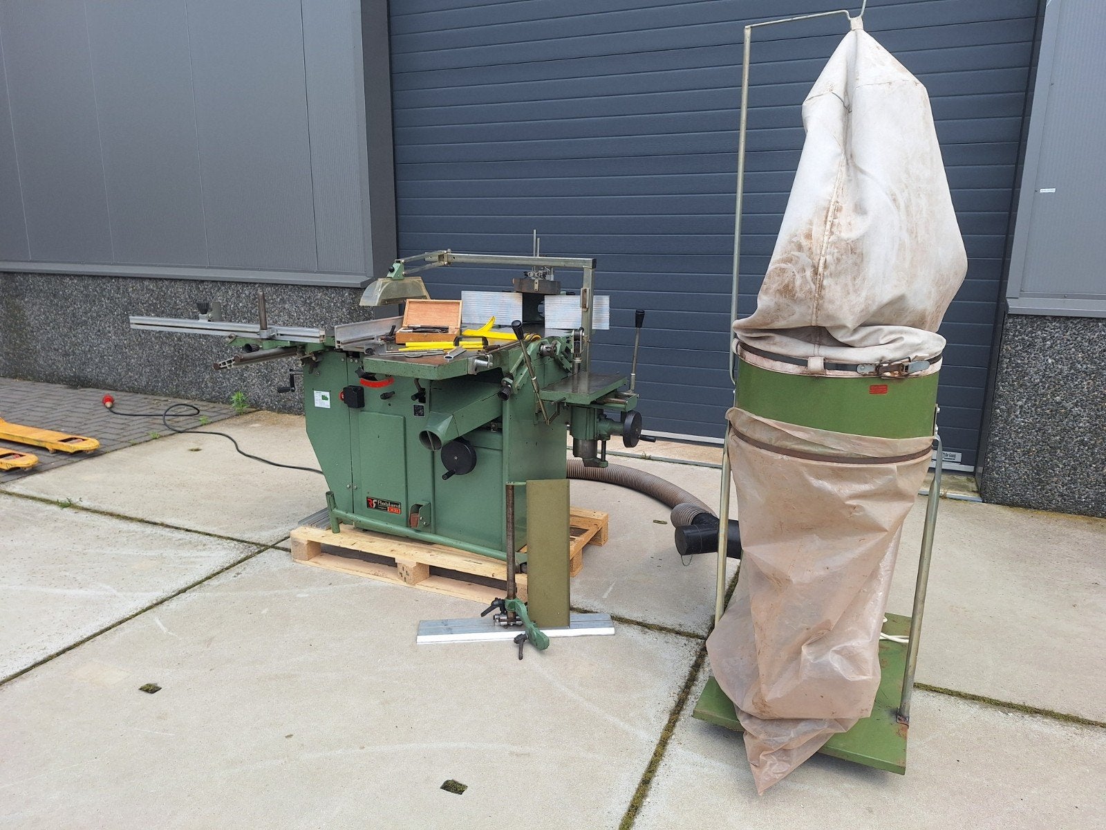Robland x31   5 in 1 combinatie machine met afzuiging, Ophalen