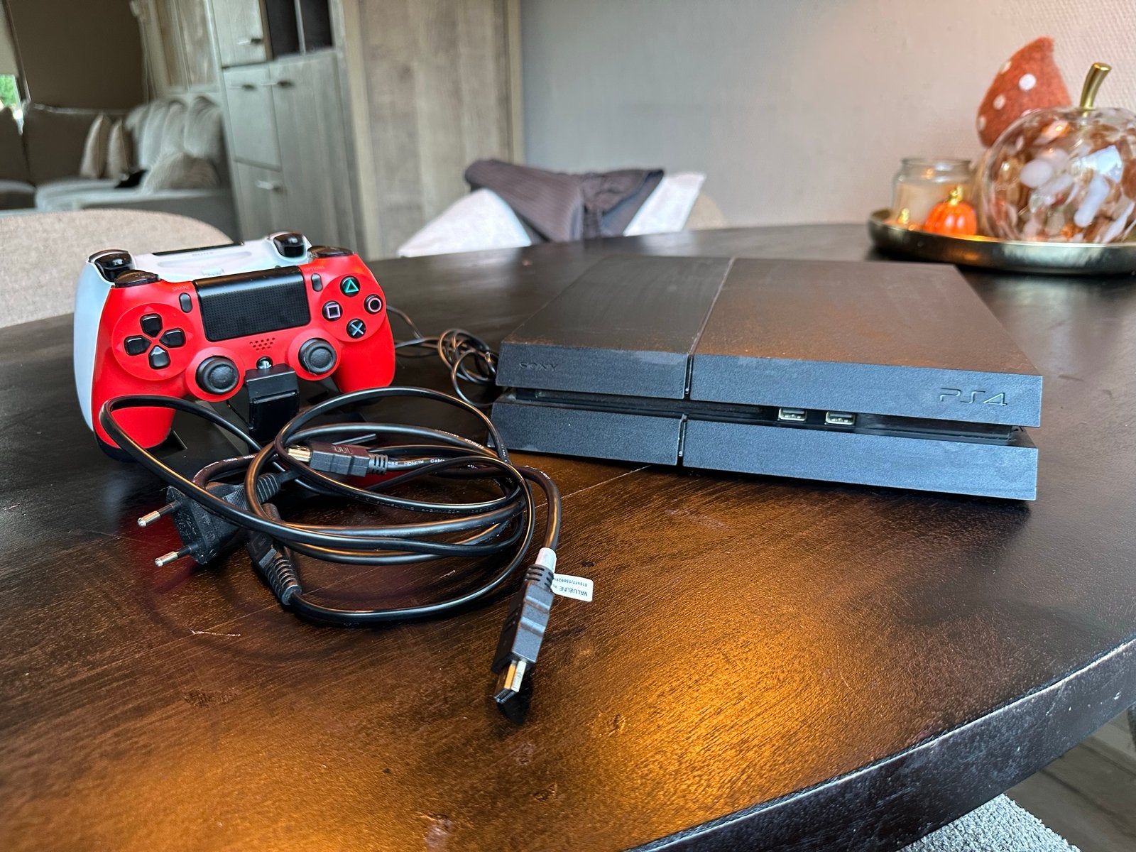 PlayStation 4 met 2 controllers en alle kabels, Gebruikt, Met 2 controllers, Ophalen of Verzenden, Sony