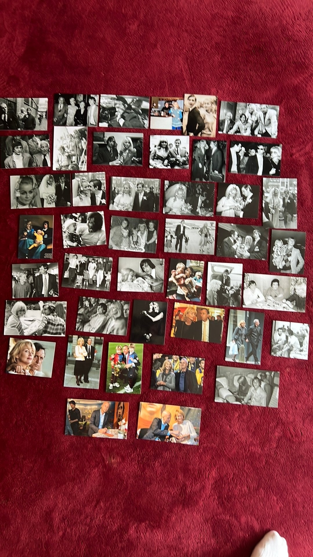Collectie van 43 foto’s van Johan Cruijff, Ophalen of Verzenden, Zo goed als nieuw, Ajax, Poster, Plaatje of Sticker