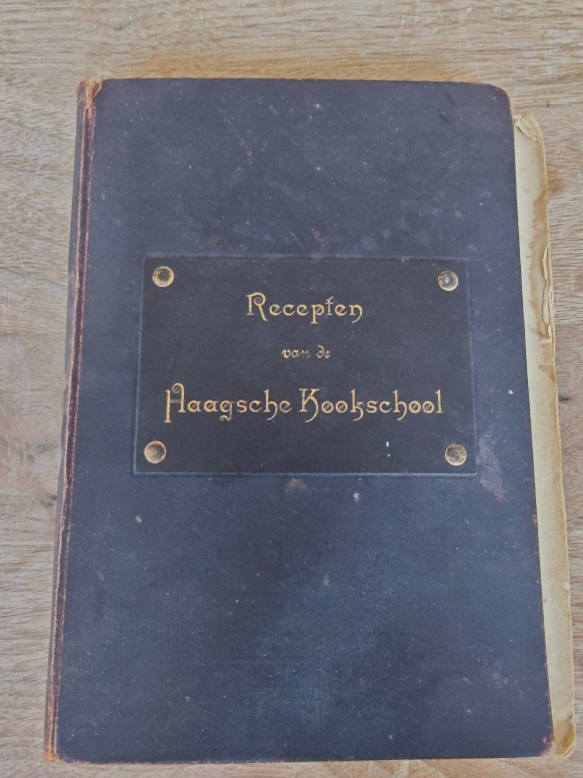 Recepten van de Haagsche kookschool 1899, Ophalen of Verzenden, Manden
