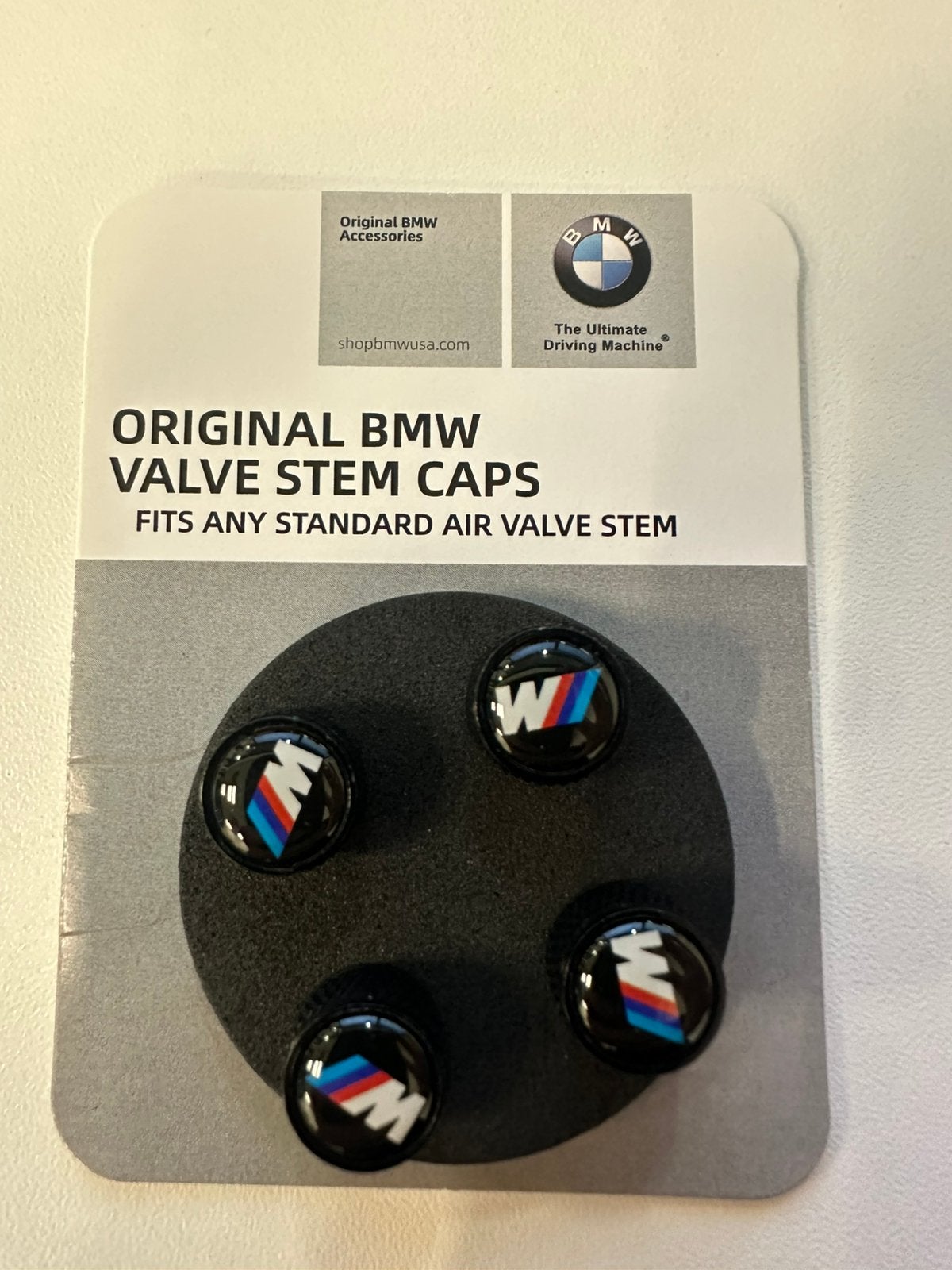 Set van 4 BMW M-Logo Ventieldopjes, Ophalen of Verzenden, Nieuw
