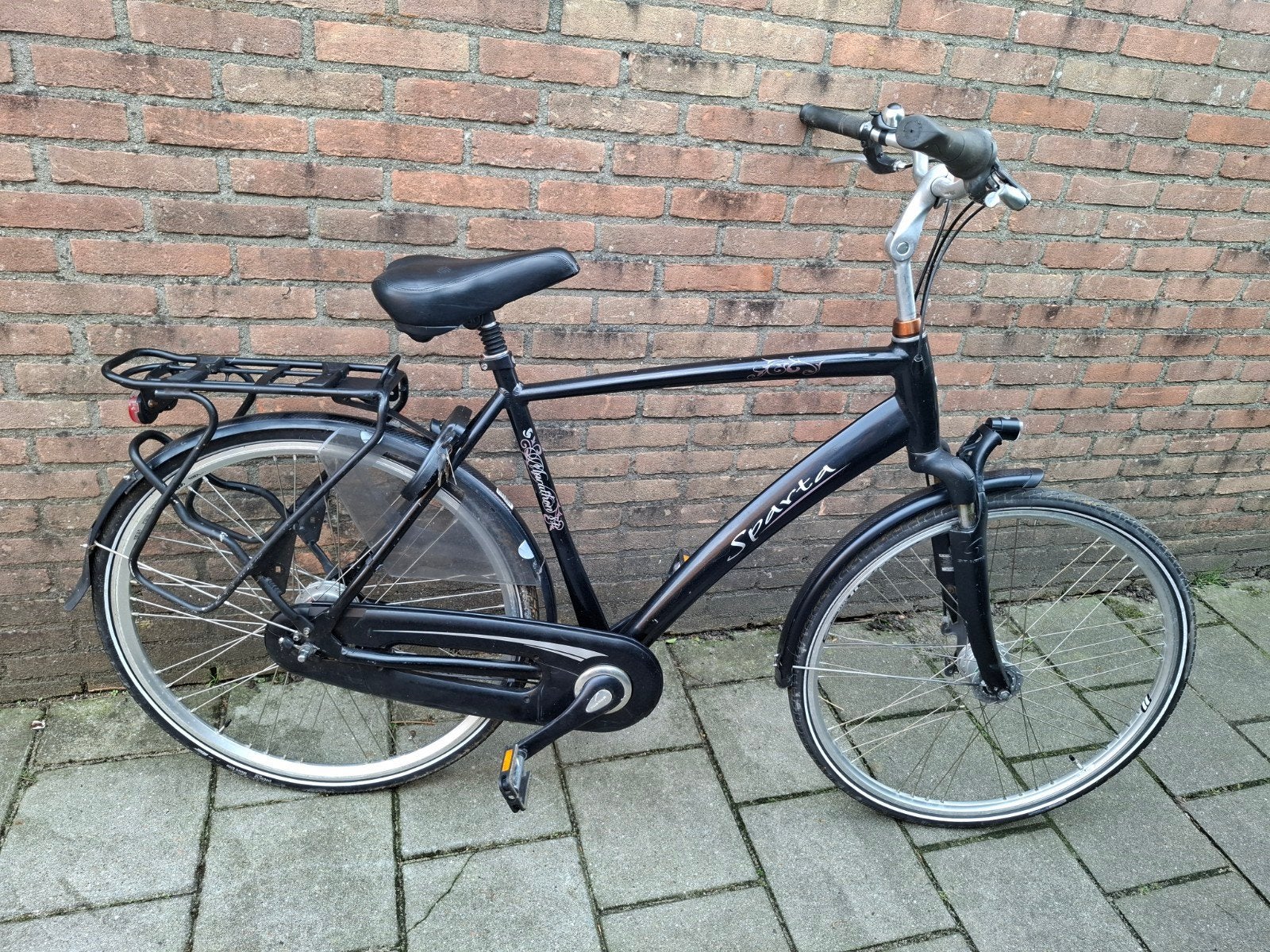 zeer nette Sparta marathon 28 inch framehoogte 57 (61), Fietsen en Brommers, Ophalen, Sparta, Gebruikt, Versnellingen