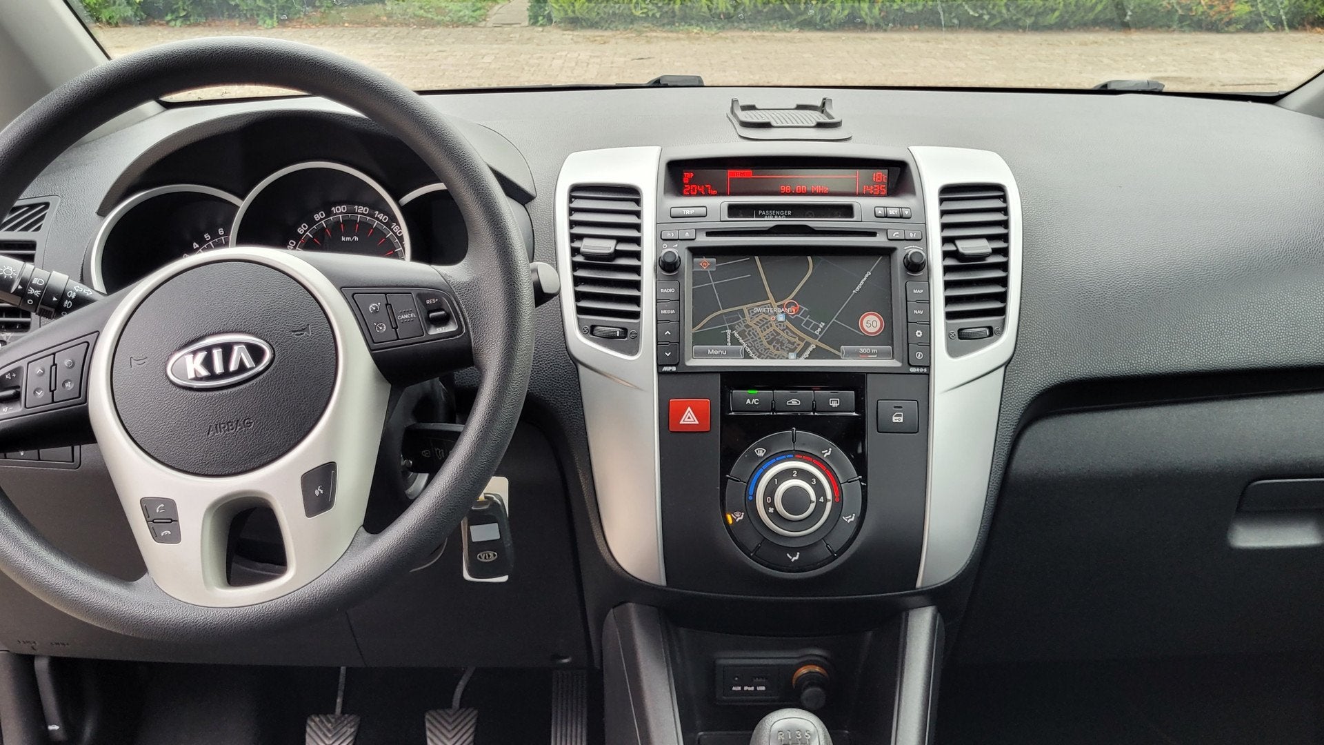 Kia Venga 1.4 CVVT Seven Camera Navi Cruise (bj 2011), Auto's, Voorwielaandrijving, Euro 5, Gebruikt, 4 cilinders