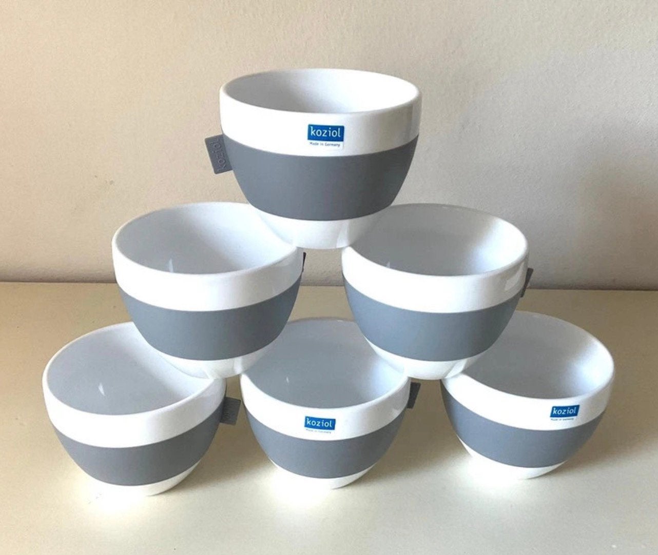 Koziol 6 stuks aroma thermo cups, Overige materialen, Nieuw, Ophalen of Verzenden, Overige stijlen