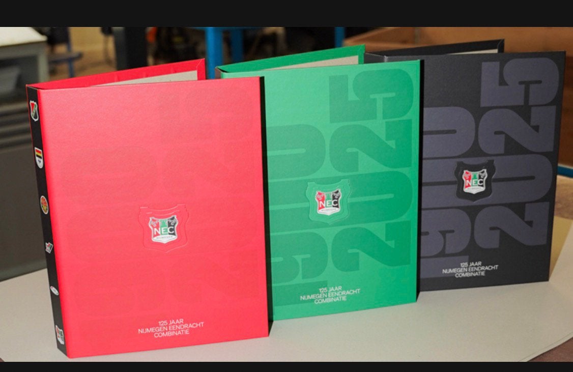 Gevraagd: Jubileumboek NEC 125 jaar, Boeken, Ophalen, Zo goed als nieuw, Balsport