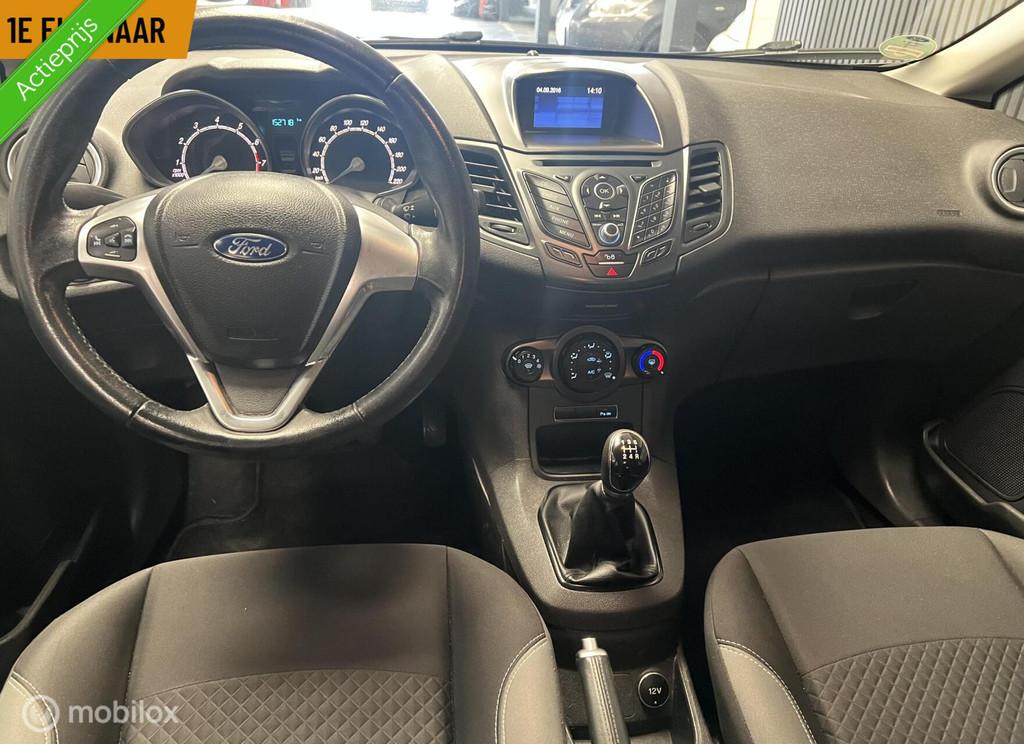 Ford Fiesta 1.0 Style Ultimate 2016 - rijklaar! - Distr vrv!, Voorwielaandrijving, Stof, Gebruikt, 525 kg